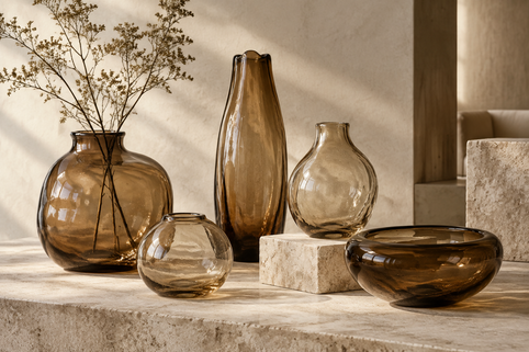 Glassware product selection for wholesale buyers